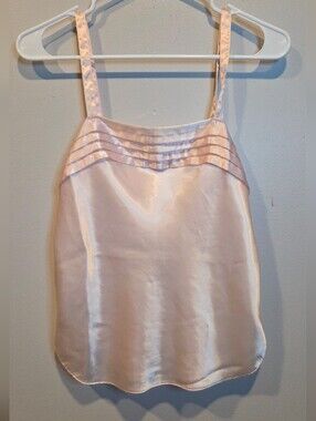 Y2k Vintage Pink Camisole Tank Top, Size 32